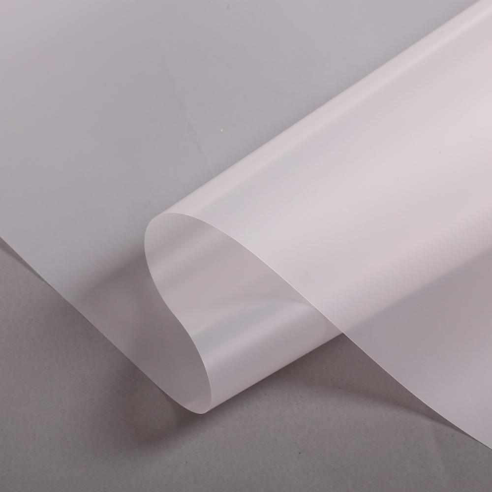 Yarı saydam mat evcil hayvan filmi Translucent Matte Pet Film