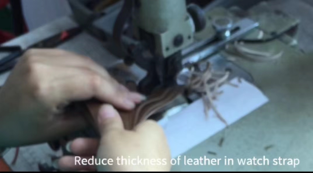 Leather strap procedure