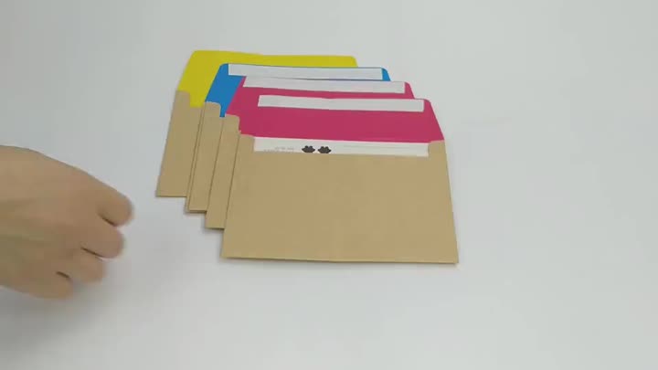 Gift card envelope emboss logo