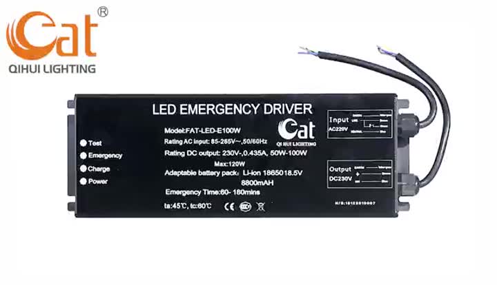 Conductor de emergencia LED de alta potencia