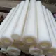 Ingeniería tubería de plástico tubería de tubo de nylon blanca PA6