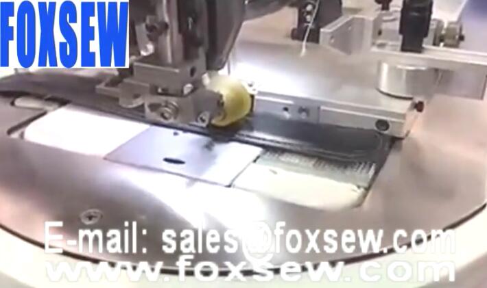 Máquina de costura de cinturón de cuero automático Foxsew