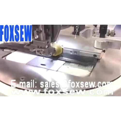 Máquina de costura de cinto de couro automático Foxsew