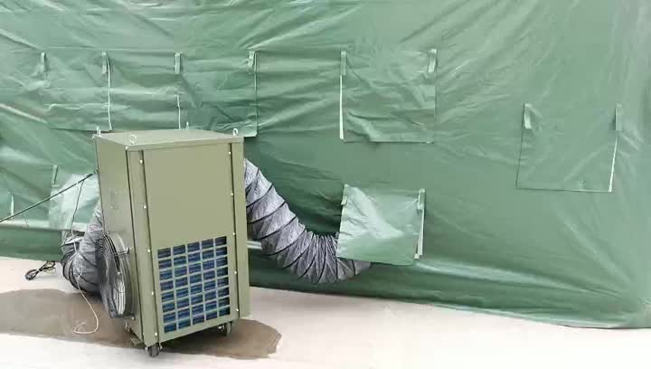 Portable air conditioner for tent