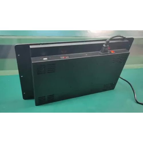 Αδιάβροχη οθόνη Rackmount 15,6 ιντσών 19U μπροστινού πίνακα