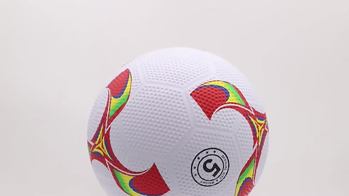 rubber soccer ball