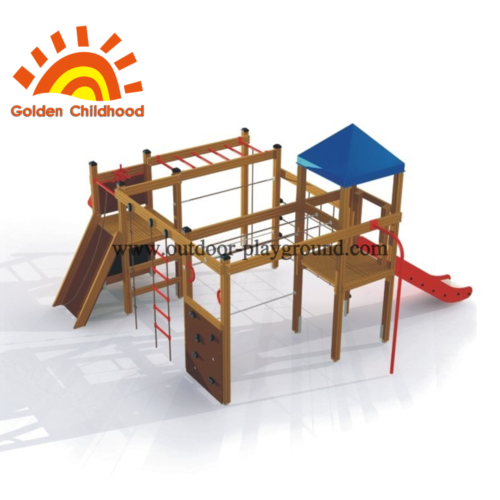 Outdoor playground balance beam clearance