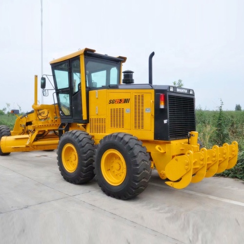 210hp Motor Grader Shantui SG21-3 Ajuda o projeto da estrada do governo do Gana