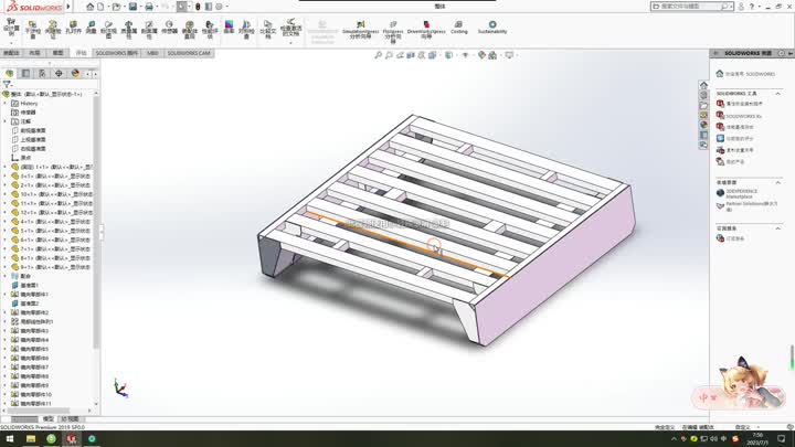 Stalen stapel pallet