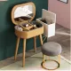 dormitorio simple mesa de maquillaje de almacenamiento de madera maciza