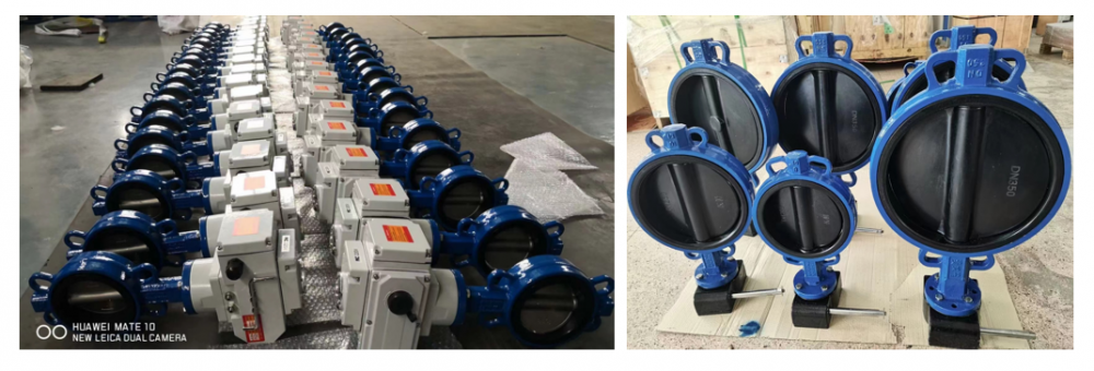Electric Butterfly Valve Factory Picture