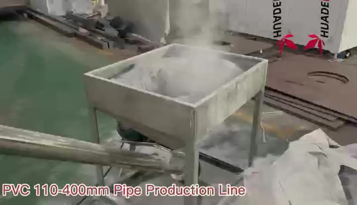 Máquina de tubo de pressão de água de PVC .mp4