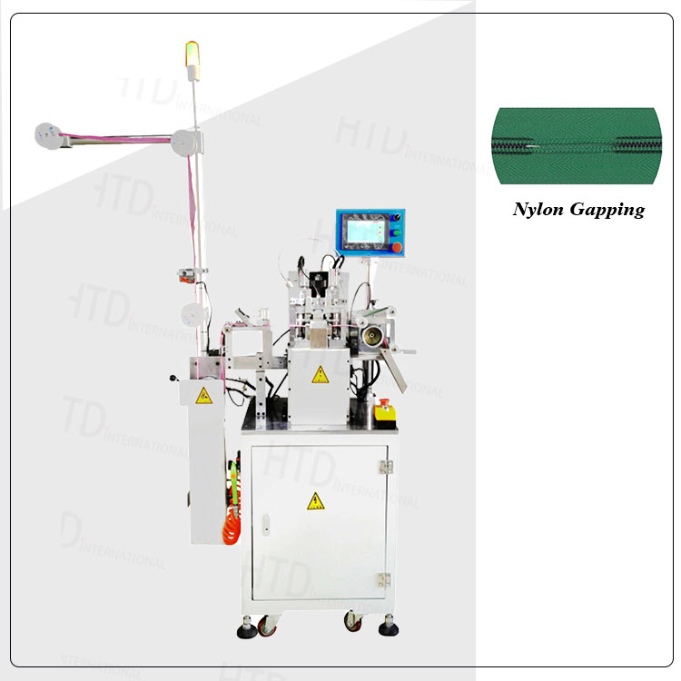 Nylon gapping machine