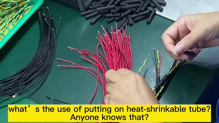 Heat-Shrinkable Tube Putting On