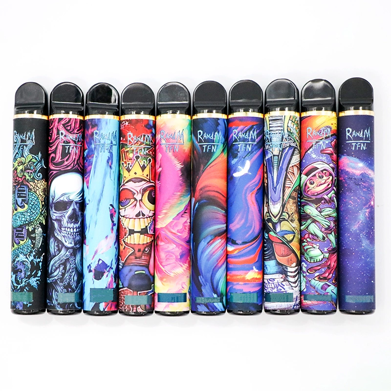 10 Colors 550 mAh Battery Life 1000 Puffs R and M Tfn Vape Pod Disposable Device Pen R and M Tfn Disposable