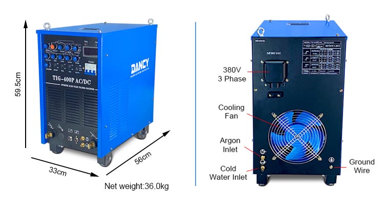 aluminum welding machine