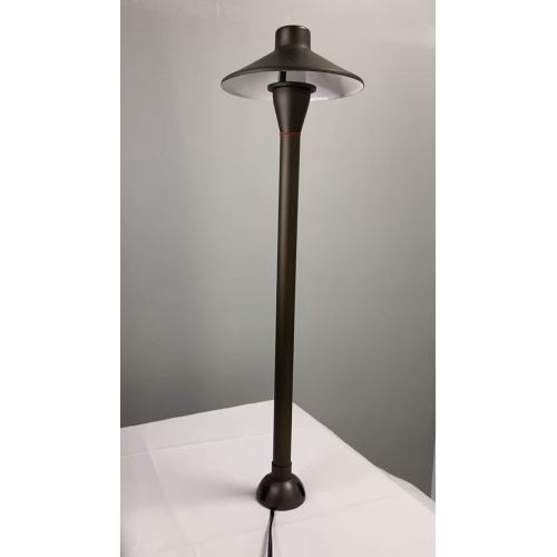 2402 Spread Brass Path & Area Light Antique Brass