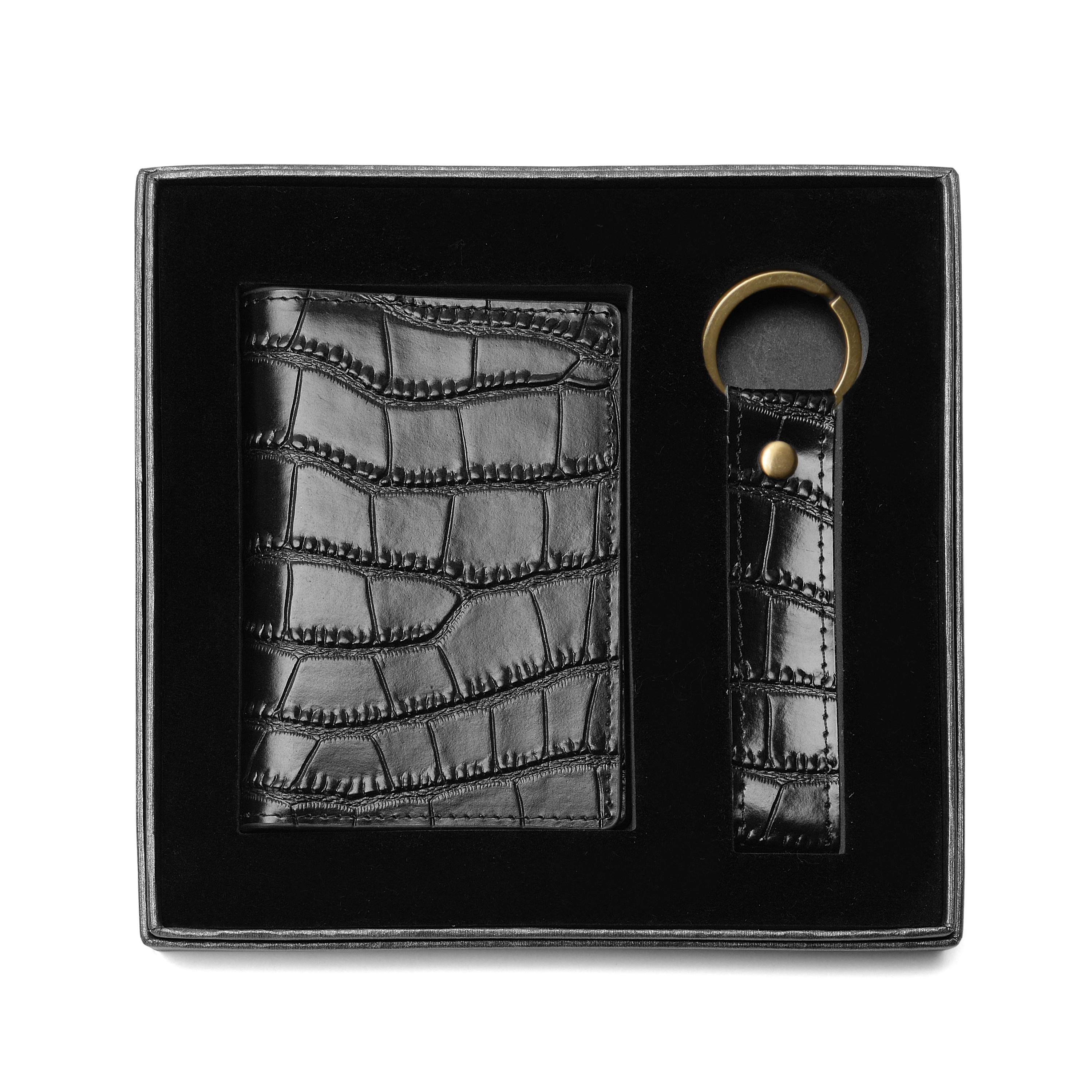 Crocodile Cardholder Gift Set