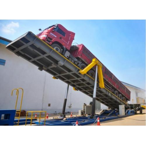 Truck unloader (unloading platform) 