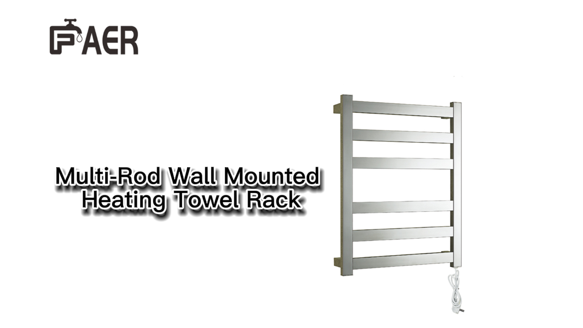 Wall Mounted Electric Towel Rack Set6