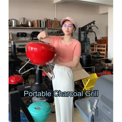 18 grill barbecue portable en charbon de bois