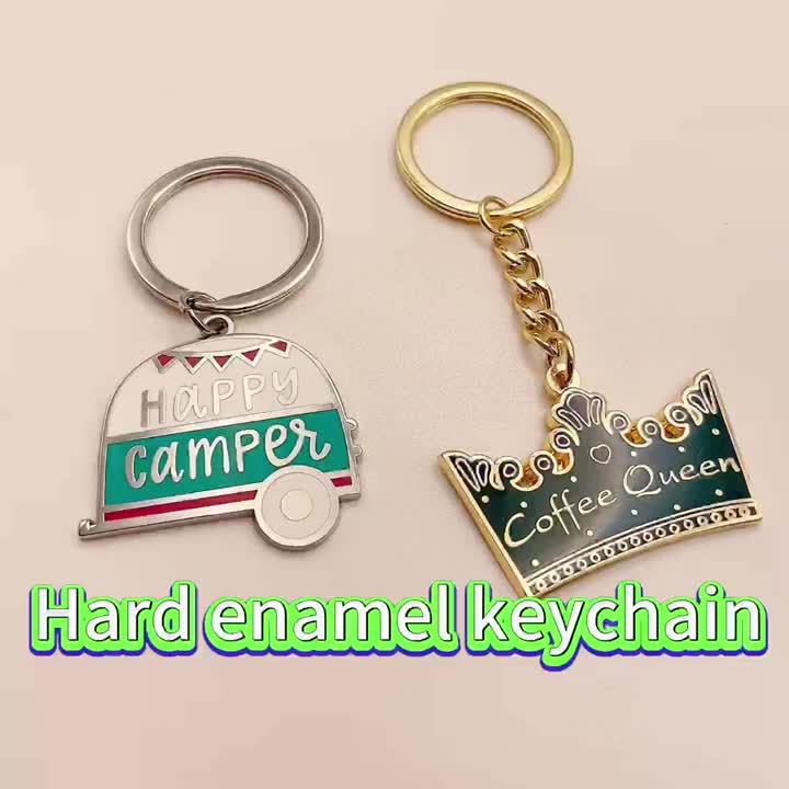 Keychain a smalto duro