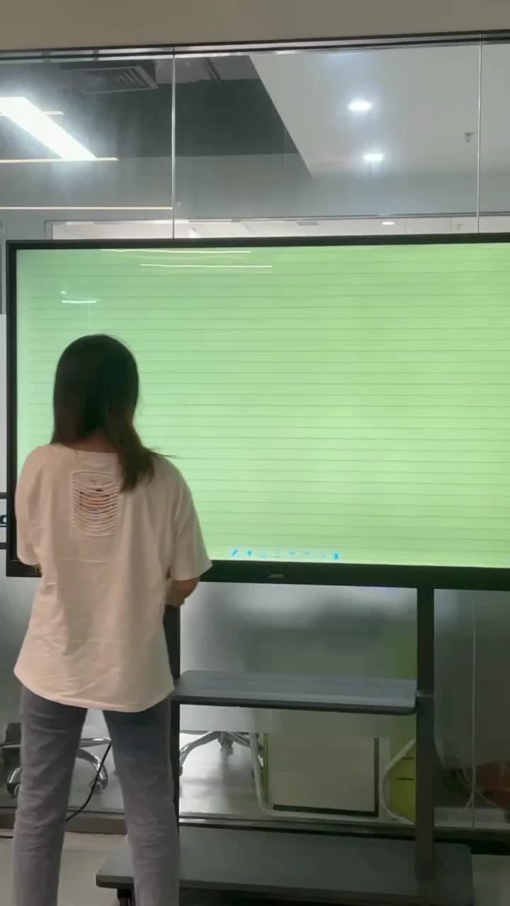 Intelligent interactive whiteboard projection