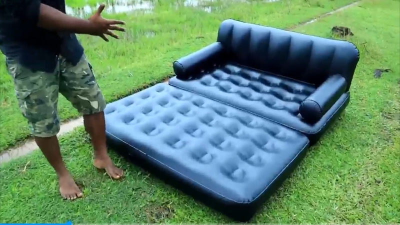Aufblasbarer Sofa -Stuhlbett