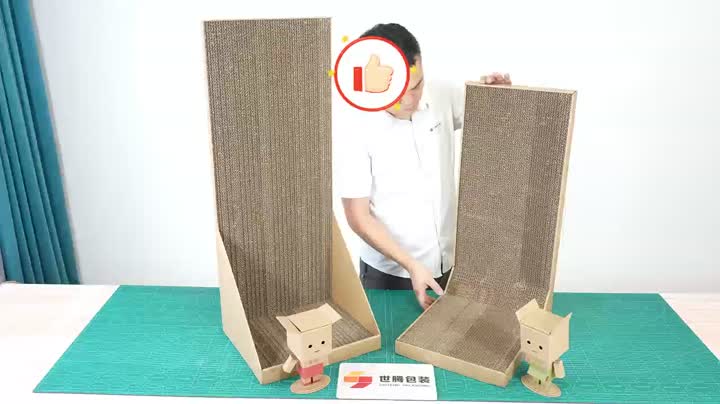 Durable L Shape Cat Scratcher for Cats