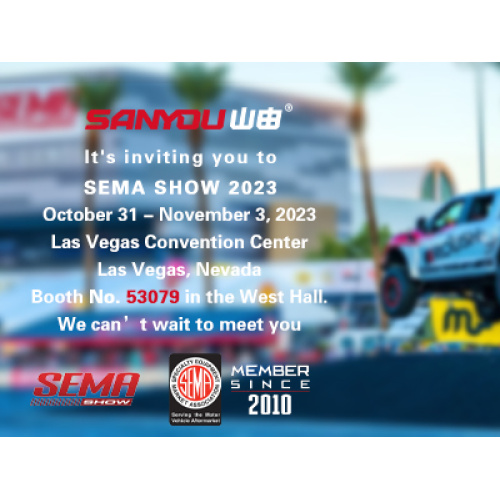 Sanyou Window Film Exhibition Plan: SEMA Show 2023