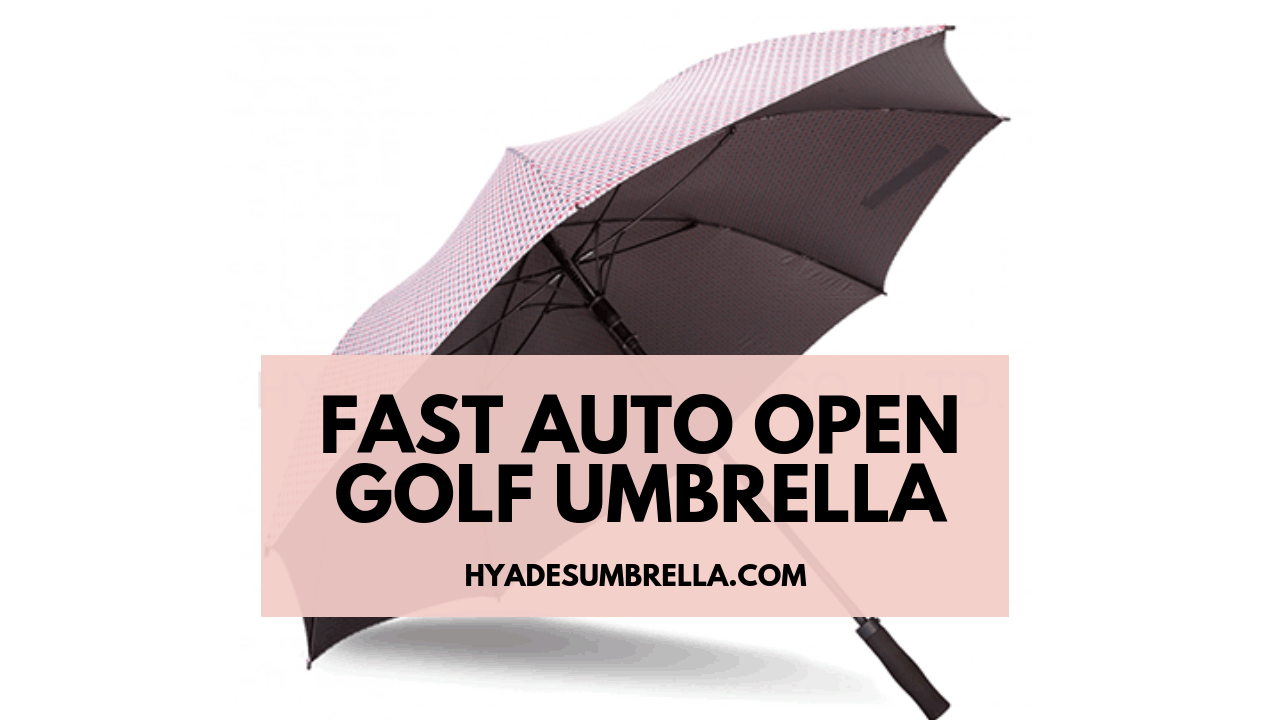 Fast Auto Open Golf Umbrella