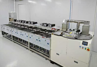 Atelier de nettoyage par ultrasons