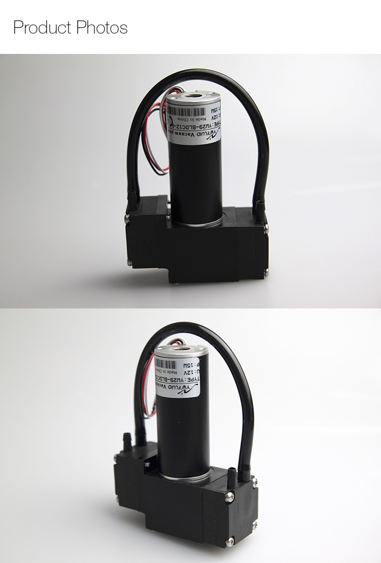 YWfluid 6v 12v 24v Micro Vacuum Pump With good vacuum and Long life-time
