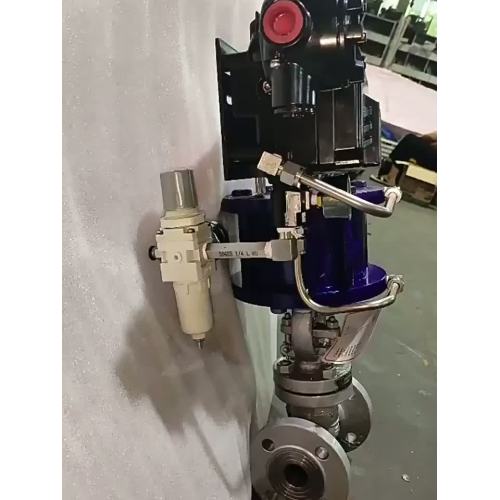 Supapă cu glob de reglare pneumatică de tip piston