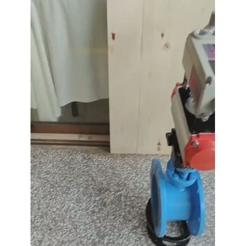 Supapă fluture cu acţionare pneumatică avansată pentru controlul precis al ventilaţiei