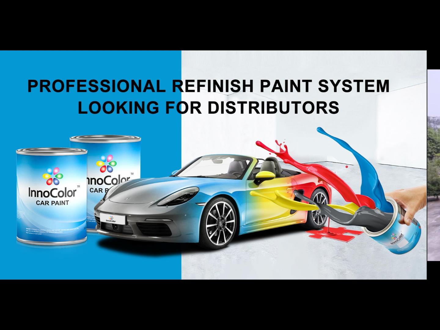 Fournisseur de peinture automobile 1K Paint Auto