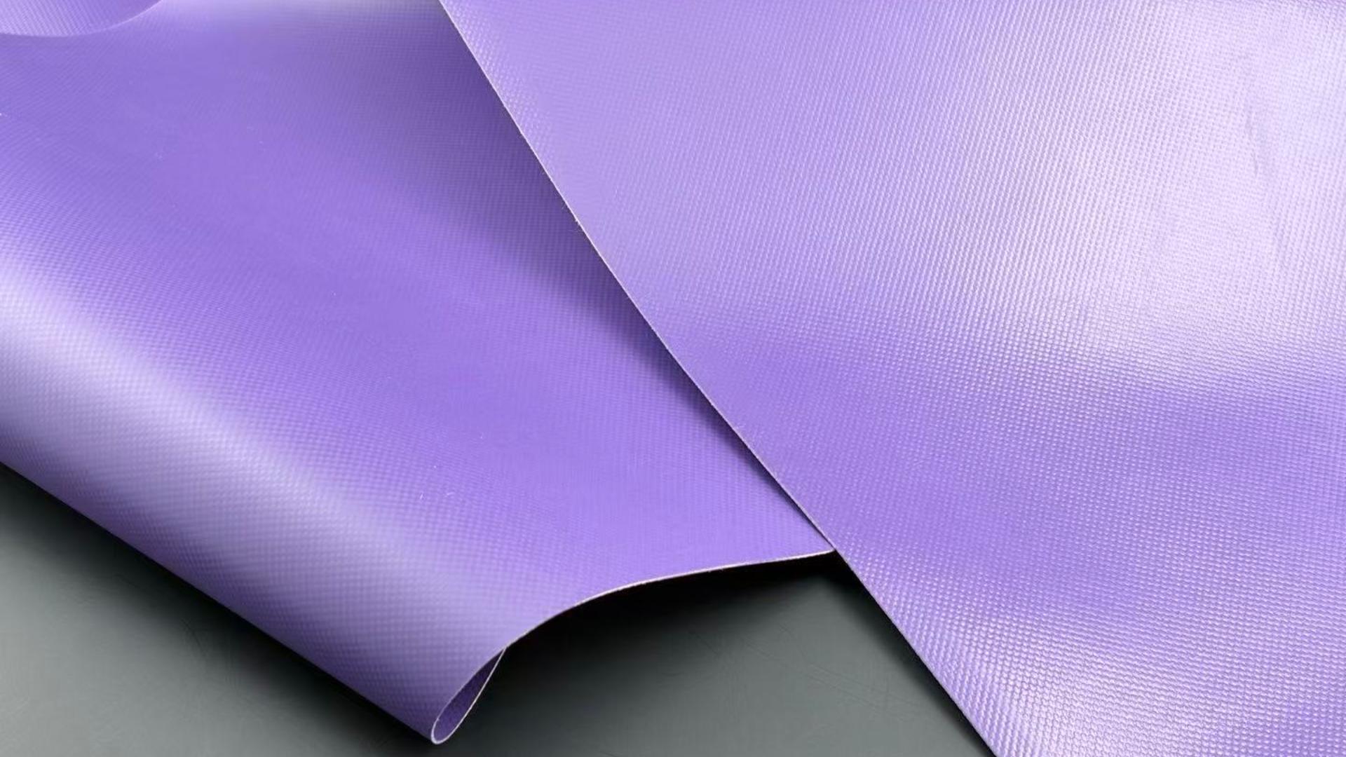 Lona de PVC morada 875GSM