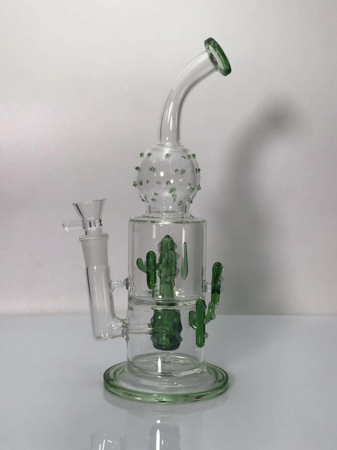  Green glass bongs for sale cheap