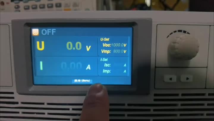 Simulator array pv