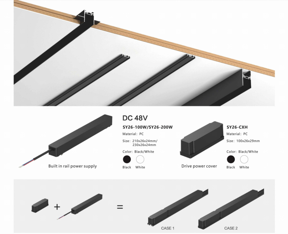 Ultrathin Magnetic Track Light System 7