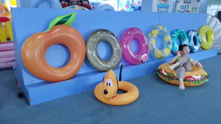 48in PVC Lazy River Run Inflatable River Tube_video