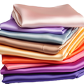 Tissu satiné en gros Stock en vrac Silky Smooth 75gsm Satin tissu Roll for Dancewear1