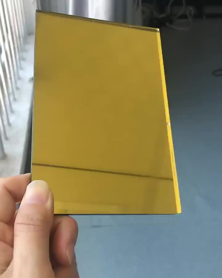 Rich yellow mirror