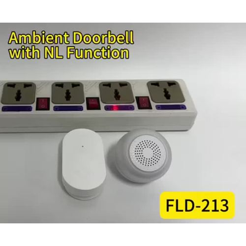 213 mini colorful light wireless doorbell