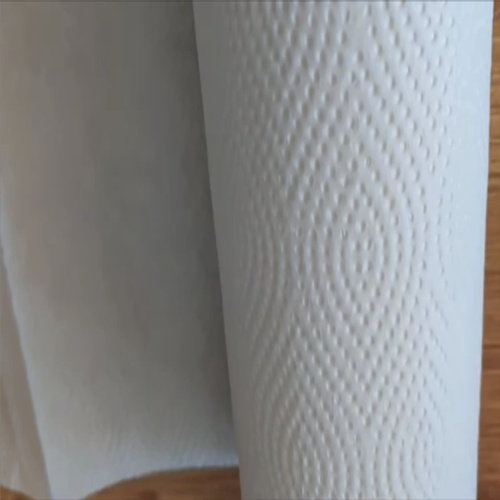 white full embossed kitchen paper 