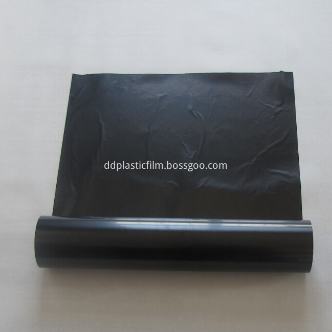 Siyah opak mylar polyester film Black opaque mylar polyester film