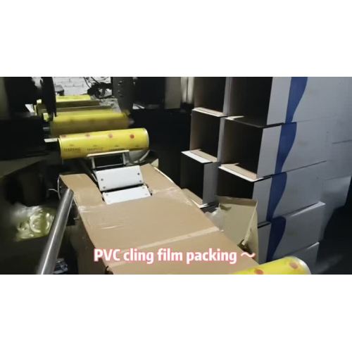 emballage de film alimentaire en pvc