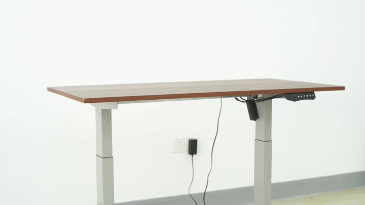 UL1-02 CE 인증 단일 모터 2 단계 전기 높이 조절 식 책상