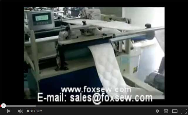 Double Sewing Heads Serging Machine 