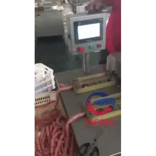 Sausage tying machine sausage kneading machine